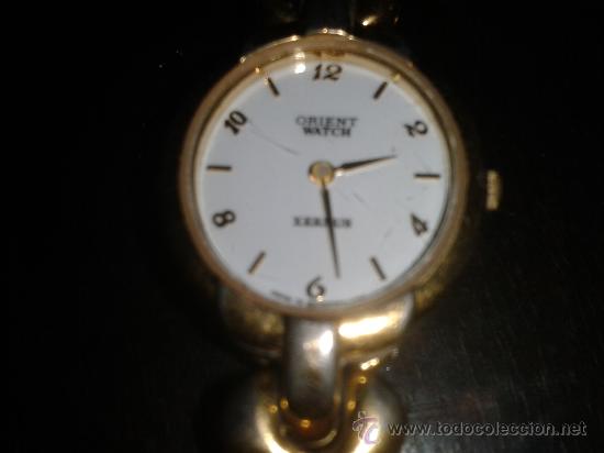 Relojes: ORIENT DE SE&Ntilde;ORA.........CUARZO............DORADO...........FUNCIONANDO - Foto 1