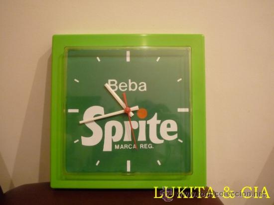 Relojes: RELOJ DE PARED DE SPRITE - Foto 1