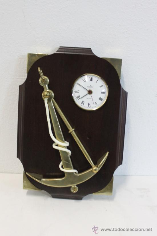 Relojes: Cuadro de madera y bronce 30x43 cm - Foto 1