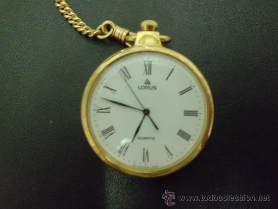 Relojes: reloj de bolsillo lorus nuevo - Foto 2