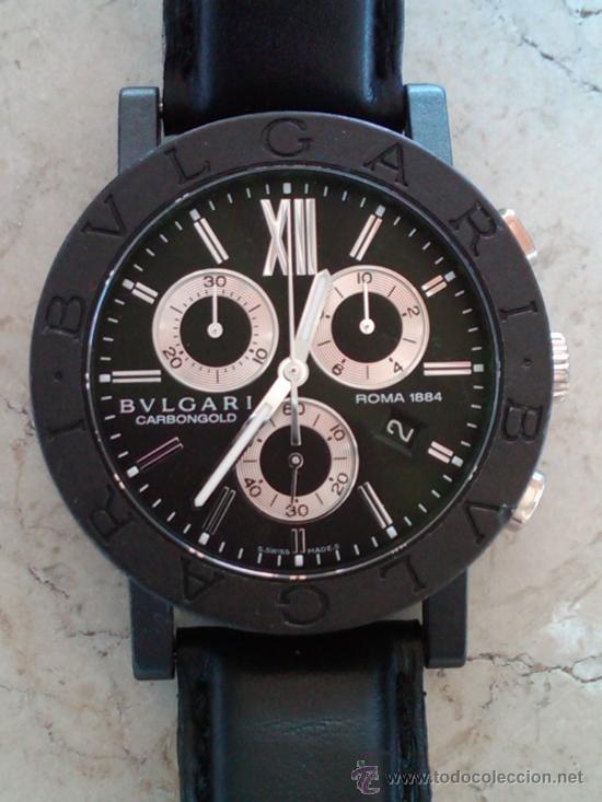 reloj bvlgari carbongold 125 aniversario