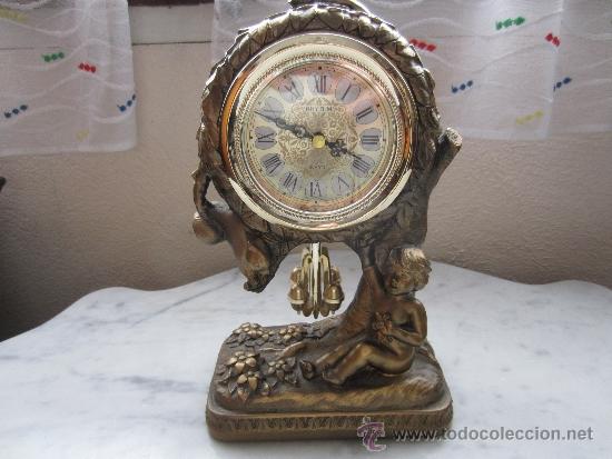 Relojes: reloj de sobremesa de metal - Foto 1