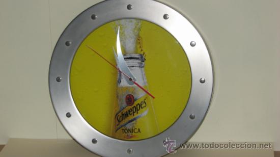 Relojes: RELOJ PUBLICIDAD SCHWEPPES - Foto 1