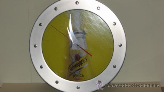 Relojes: RELOJ PUBLICIDAD SCHWEPPES - Foto 3