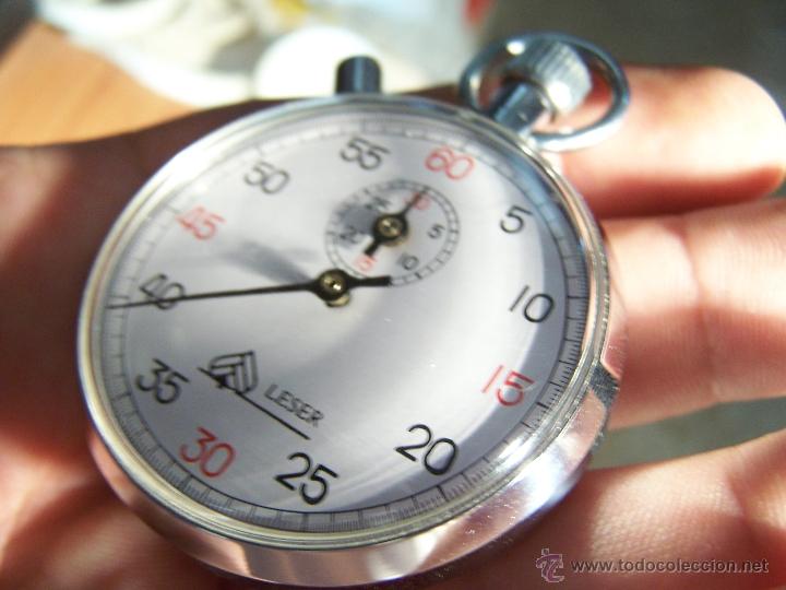 reloj cronómetro antiguo leser de cuerda manual - Comprar Relógios de  outras marcas no todocoleccion