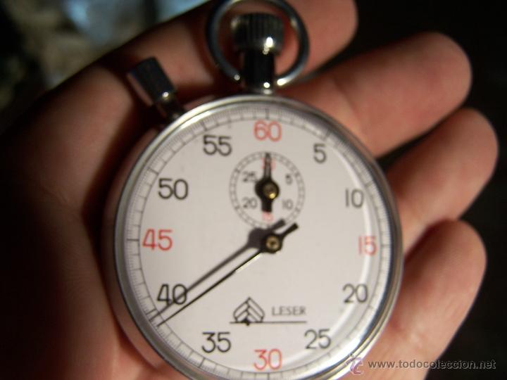 reloj cronómetro antiguo leser de cuerda manual - Comprar Relógios de  outras marcas no todocoleccion