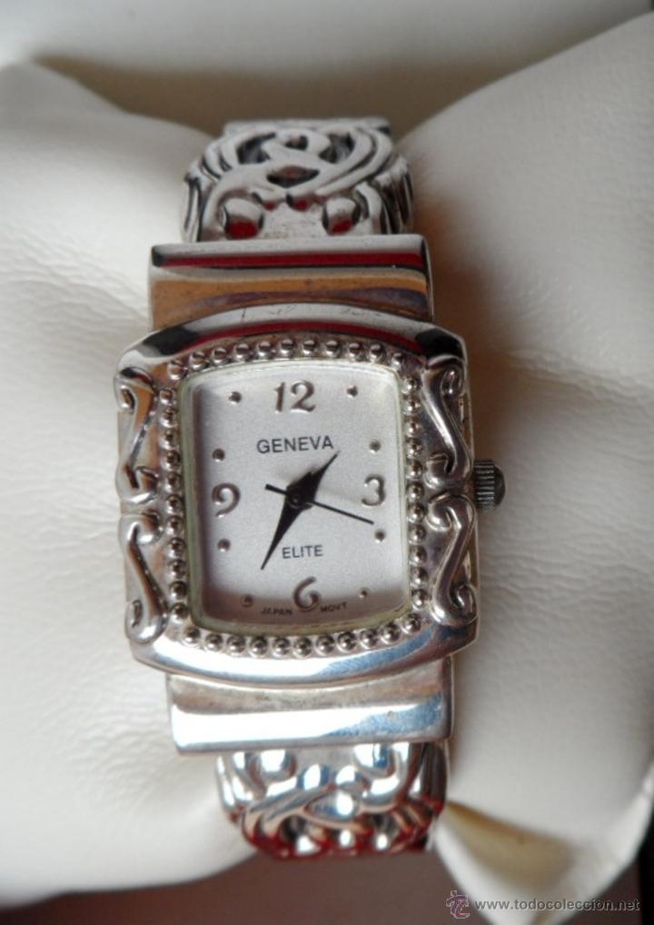 geneva elite quartz reloj para mujer, correa de - Comprar Relógios