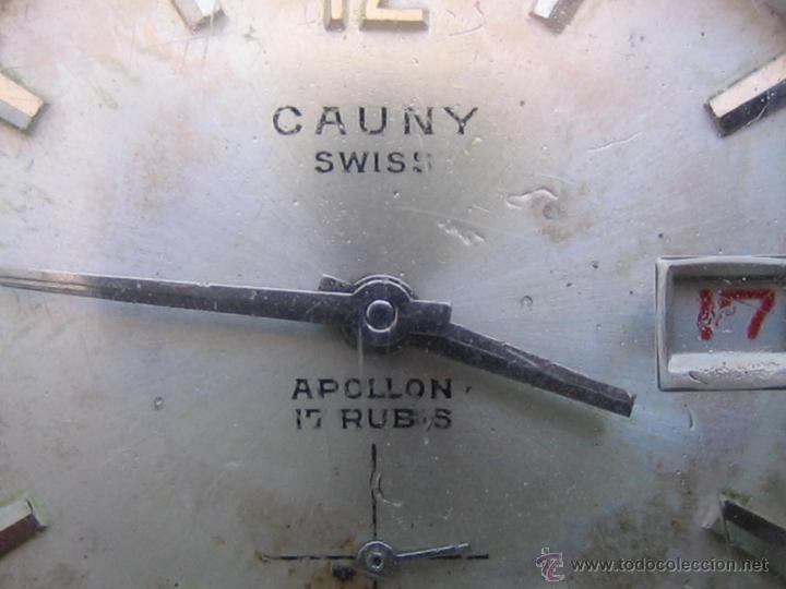 Relojes: RELOJ CAUNY DE CUERDA NO FUNCIONA - Foto 2
