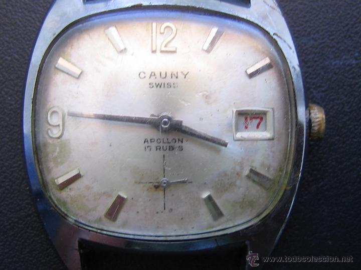Relojes: RELOJ CAUNY DE CUERDA NO FUNCIONA - Foto 3