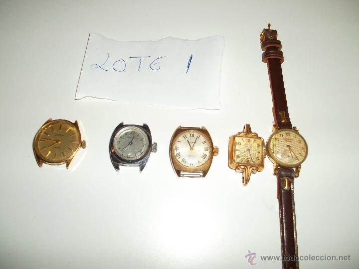 Relojes: lote de 5 relojes - Foto 1