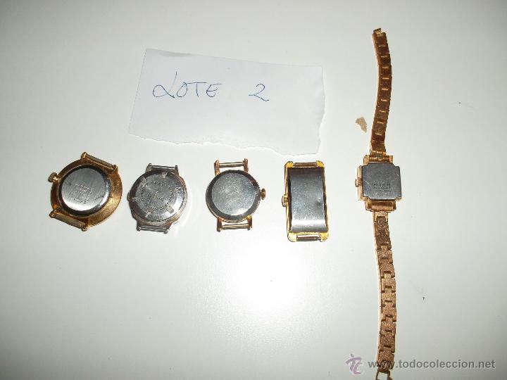 Relojes: lote de 5 relojes - Foto 2