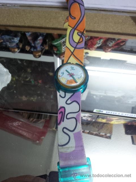 Relojes: POP SWATCH,RELOJ CORREA NARANJA - Foto 2