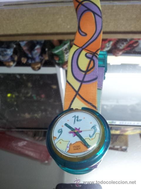 Relojes: POP SWATCH,RELOJ CORREA NARANJA - Foto 3