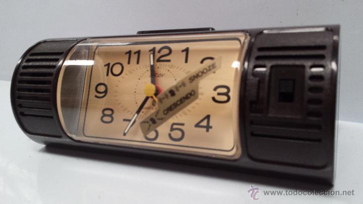 Relojes: RELOJ DESPERTADOR QUARTZ - JAPONES - Foto 1