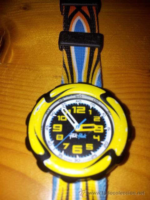 Relojes: RELOJ FLICK FLACK EL CORTE INGLES PARA JOVENES - Foto 2