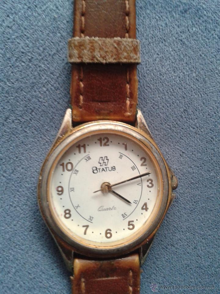 Relojes: RELOJ PULSERA STATUS QUARTZ FINALES DE LOS 90 - PRINCIPIOS DEL 2000 - Foto 2