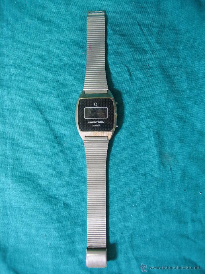 Relojes: Reloj digital Crest&oacute;n Quars. Funciona - Foto 5