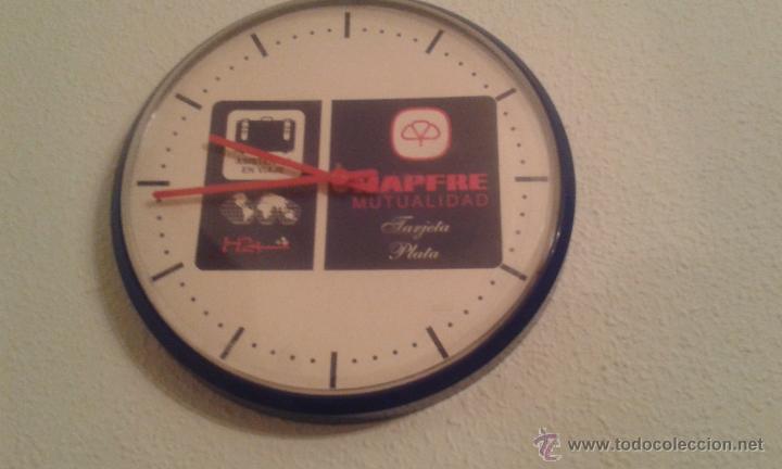 Relojes: RELOJ DE PARED PUBLICIDAD - Foto 2