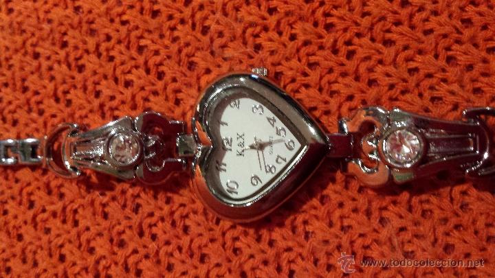 Relojes: RELOJ CORAZON K&X FUNCIONANDO - Foto 2