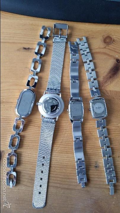 Relojes: Lote de 4 relojes de cuarzo - Foto 3