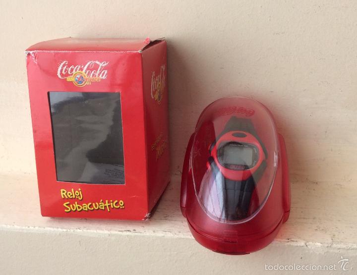 Relojes: RELOJ DIGITAL SUBACU&Aacute;TICO DE COCA COLA SIN ESTRENAR - Foto 2