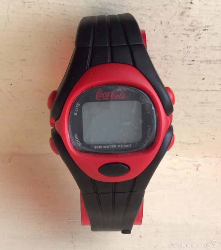 Relojes: RELOJ DIGITAL SUBACU&Aacute;TICO DE COCA COLA SIN ESTRENAR - Foto 3