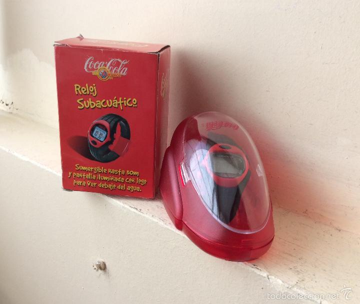 Relojes: RELOJ DIGITAL SUBACU&Aacute;TICO DE COCA COLA SIN ESTRENAR - Foto 7