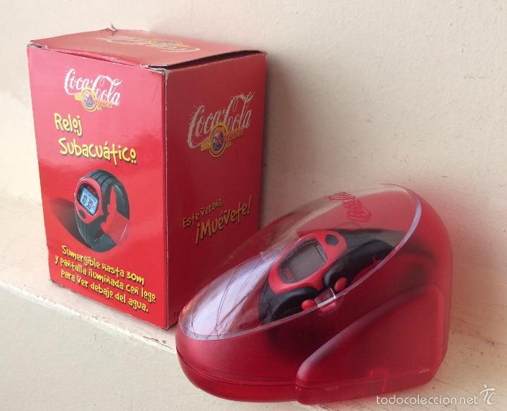 Relojes: RELOJ DIGITAL SUBACU&Aacute;TICO DE COCA COLA SIN ESTRENAR - Foto 9