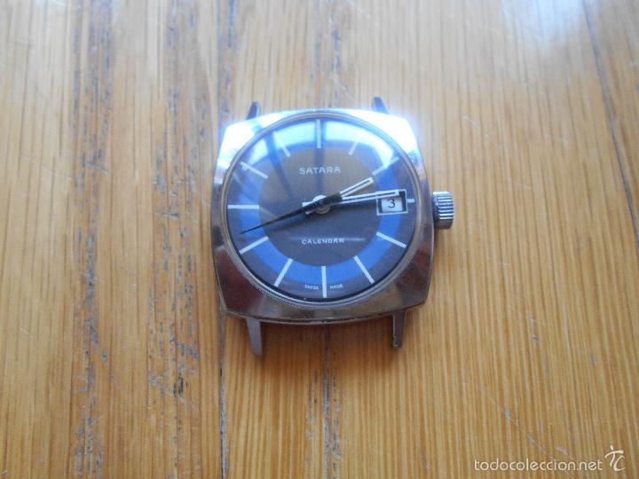 Relojes: RELOJ CUERDA VINTAGE SATARA, FUNCIONANDO - Foto 1