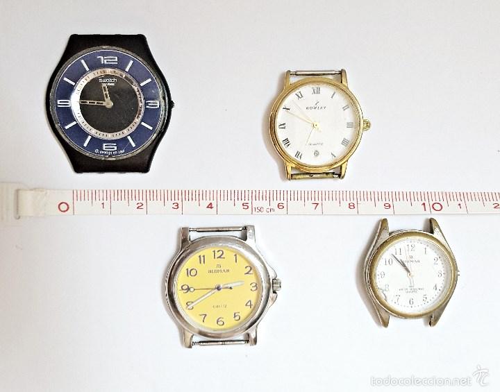 Relojes: Lote de 4 relojes surtidos. - Foto 1
