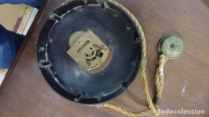 Relojes: reloj antiguo de colgar con cuerda - Foto 3