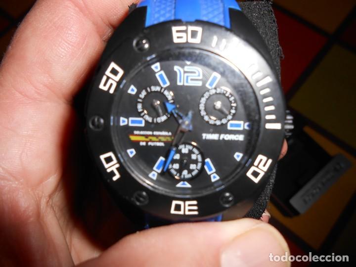 Relojes: RELOJ DE CABALLERO TIME FORCE CON SU CAJA E INSTRUCCIONES. - Foto 2