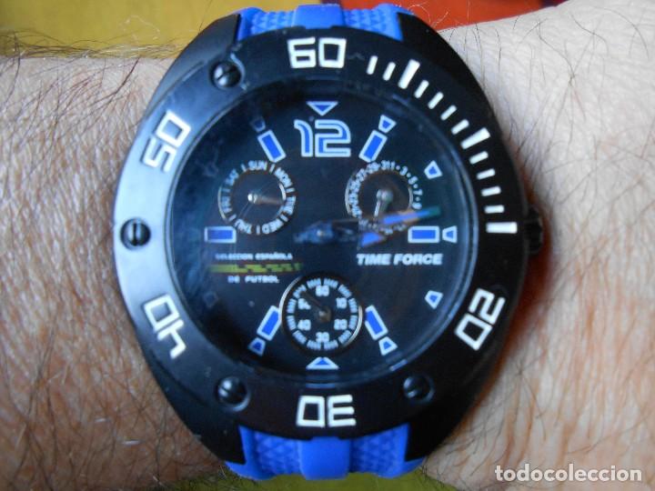 Relojes: RELOJ DE CABALLERO TIME FORCE CON SU CAJA E INSTRUCCIONES. - Foto 6