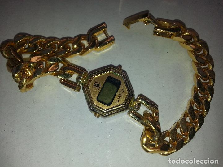 Relojes: reloj quartz  preciosa correa dorada - Foto 1