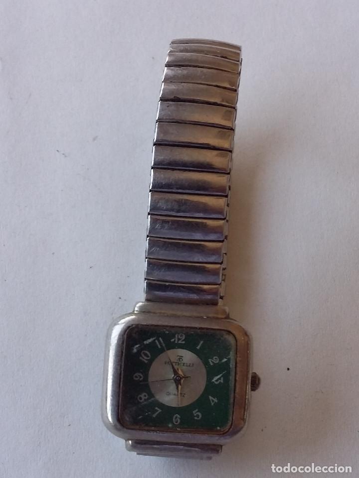 Relojes: 001615COM-reloj se&ntilde;ora botichelli esfera verde cuadrada - Foto 1