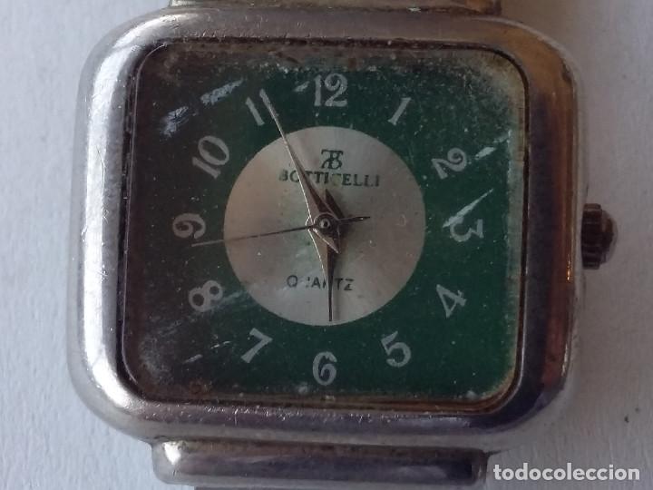 Relojes: 001615COM-reloj se&ntilde;ora botichelli esfera verde cuadrada - Foto 2