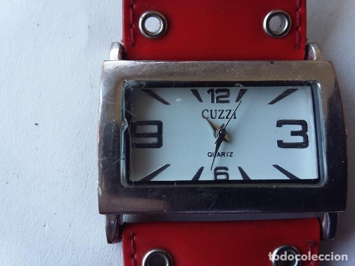 Relojes: 001622COM-reloj se&ntilde;ora cuzzi, correa roja - Foto 2