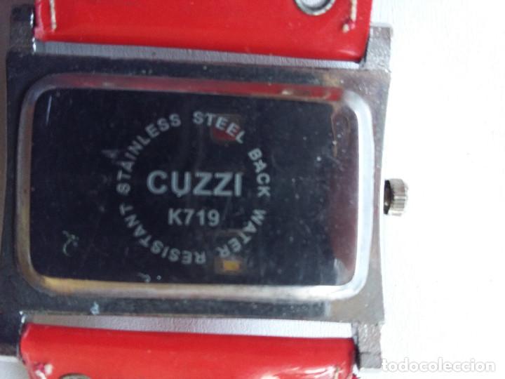 Relojes: 001622COM-reloj se&ntilde;ora cuzzi, correa roja - Foto 3