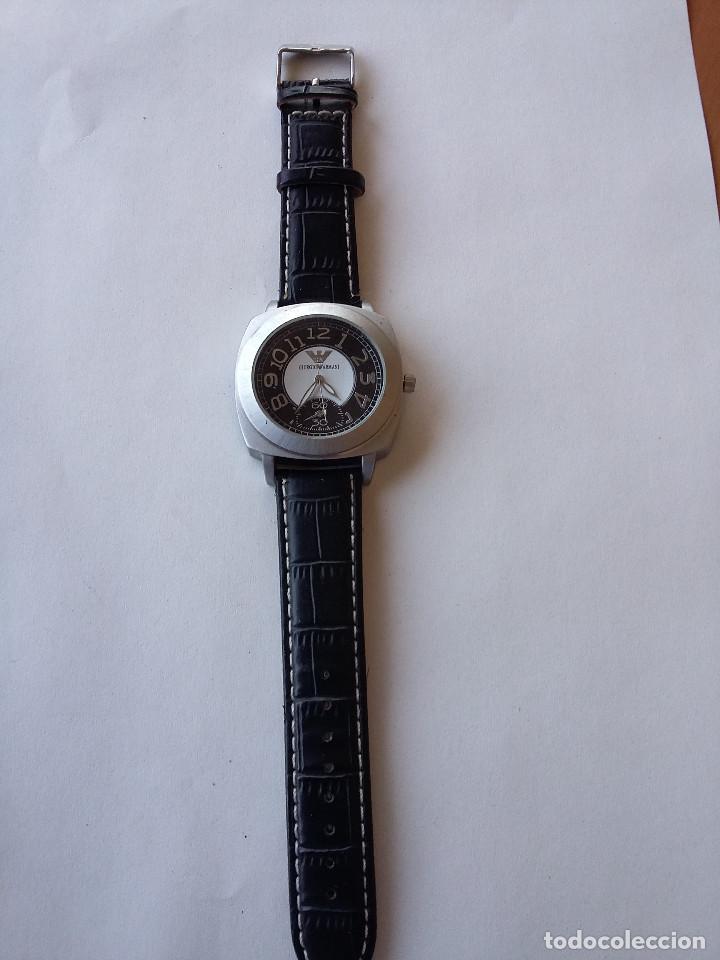Relojes: 001627COM-reloj georgio armani negro-replica - Foto 1