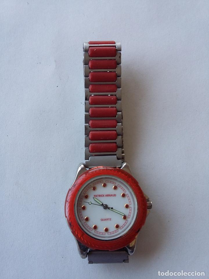 Relojes: 001614COM-reloj mu&ntilde;eca patrick arnaud rojo - Foto 1