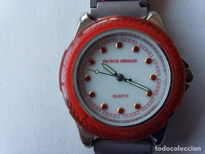 Relojes: 001614COM-reloj mu&ntilde;eca patrick arnaud rojo - Foto 2