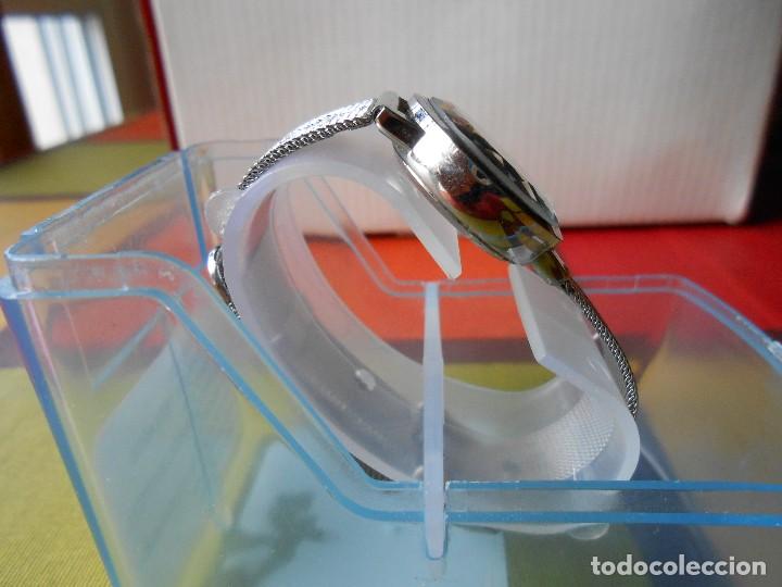 Relojes: BONITO RELOJ DE SE&Ntilde;ORA CON EL CRISTAL DE LA ESFERA BISELADO. - Foto 6