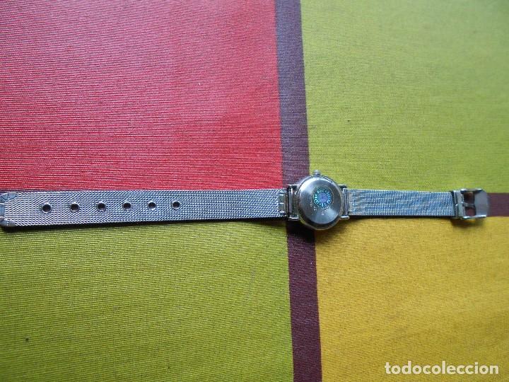 Relojes: BONITO RELOJ DE SE&Ntilde;ORA CON EL CRISTAL DE LA ESFERA BISELADO. - Foto 8