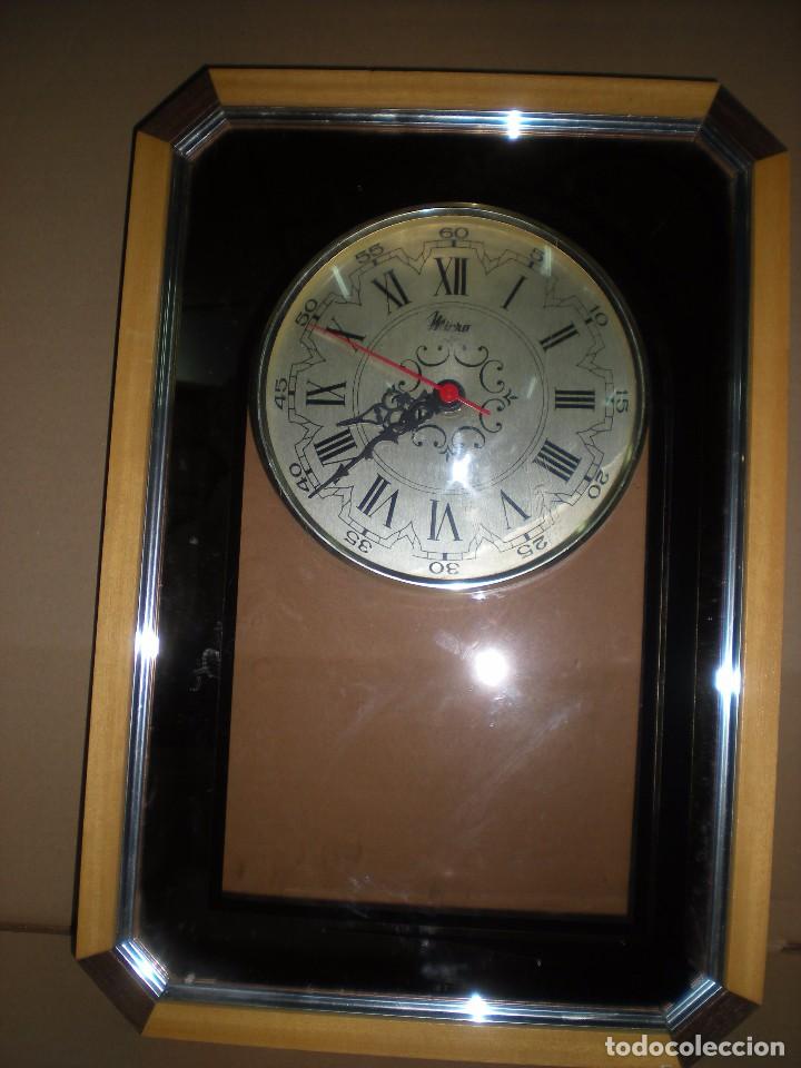 Relojes: reloj de pared a pilas marca micro  30x44cm - Foto 2