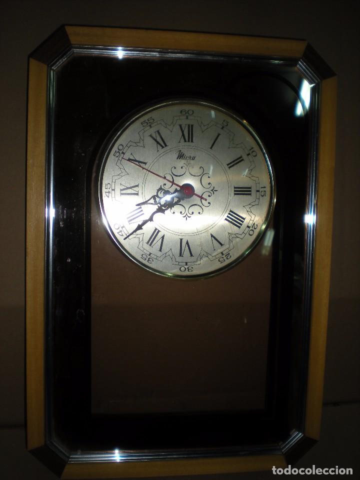 Relojes: reloj de pared a pilas marca micro  30x44cm - Foto 4