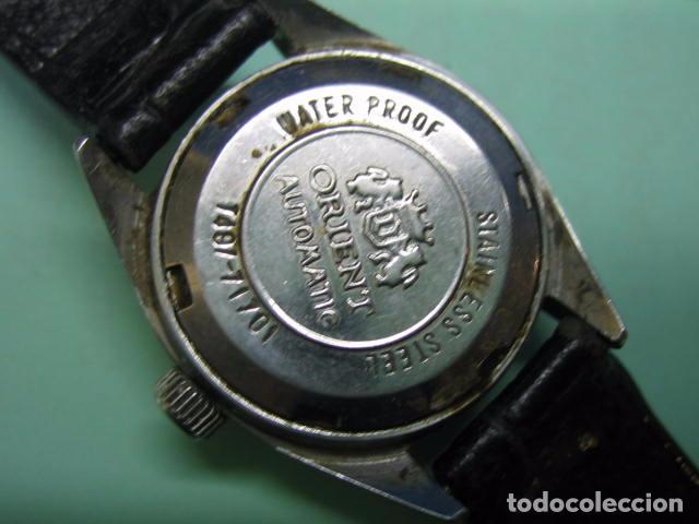 Relojes: Reloj autom&aacute;tico de se&ntilde;ora Orient.. Funciona y se para - Foto 6