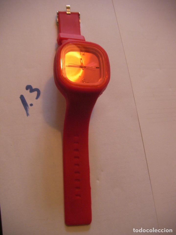 Relojes: ESPECTACULAR RELOJ DE PULSERA DE COLECCION NARANJA - Foto 3