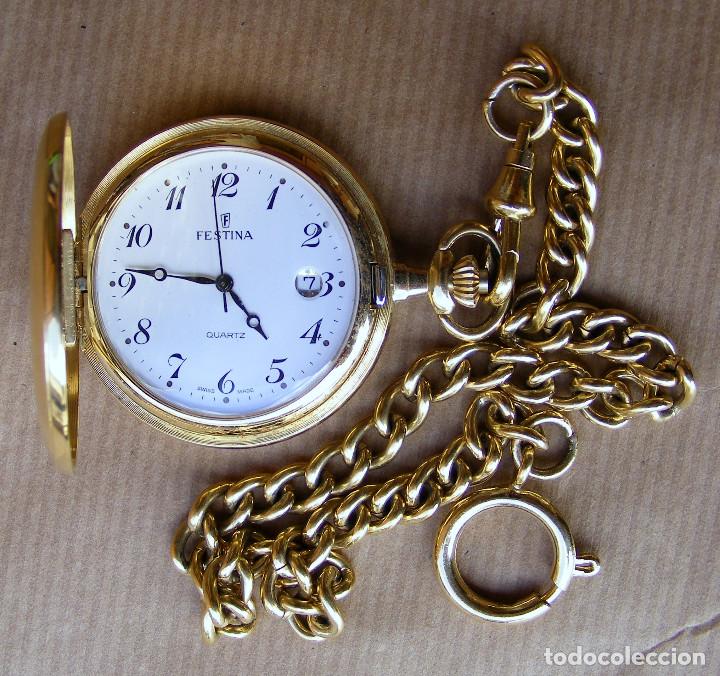 Relojes: RELOJ DE BOLSILLO QUARTZ - NO ANTIGUO NUEVO - Foto 4