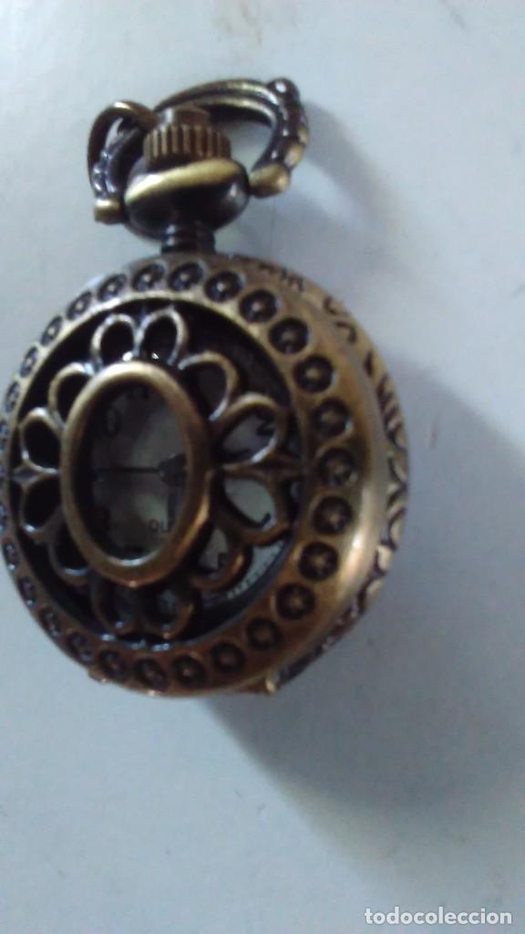 Relojes: Reloj de bolsillo con tapa calada, de cuarzo - Foto 2