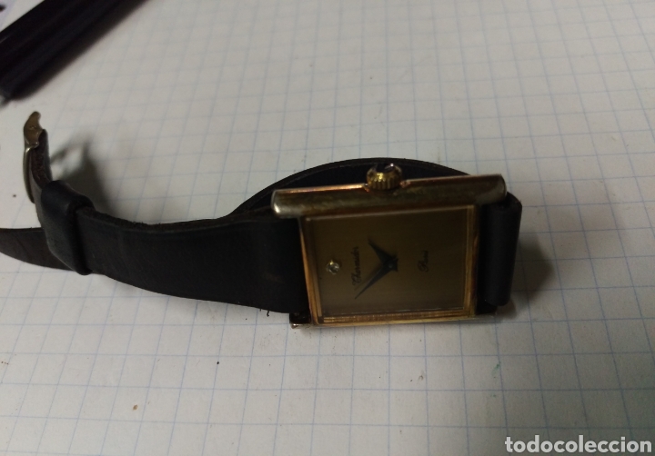 Relojes: RELOJ A CUERDA DE SE&Ntilde;ORA THERMIDOR PARIS FUNCIONANDO - Foto 4
